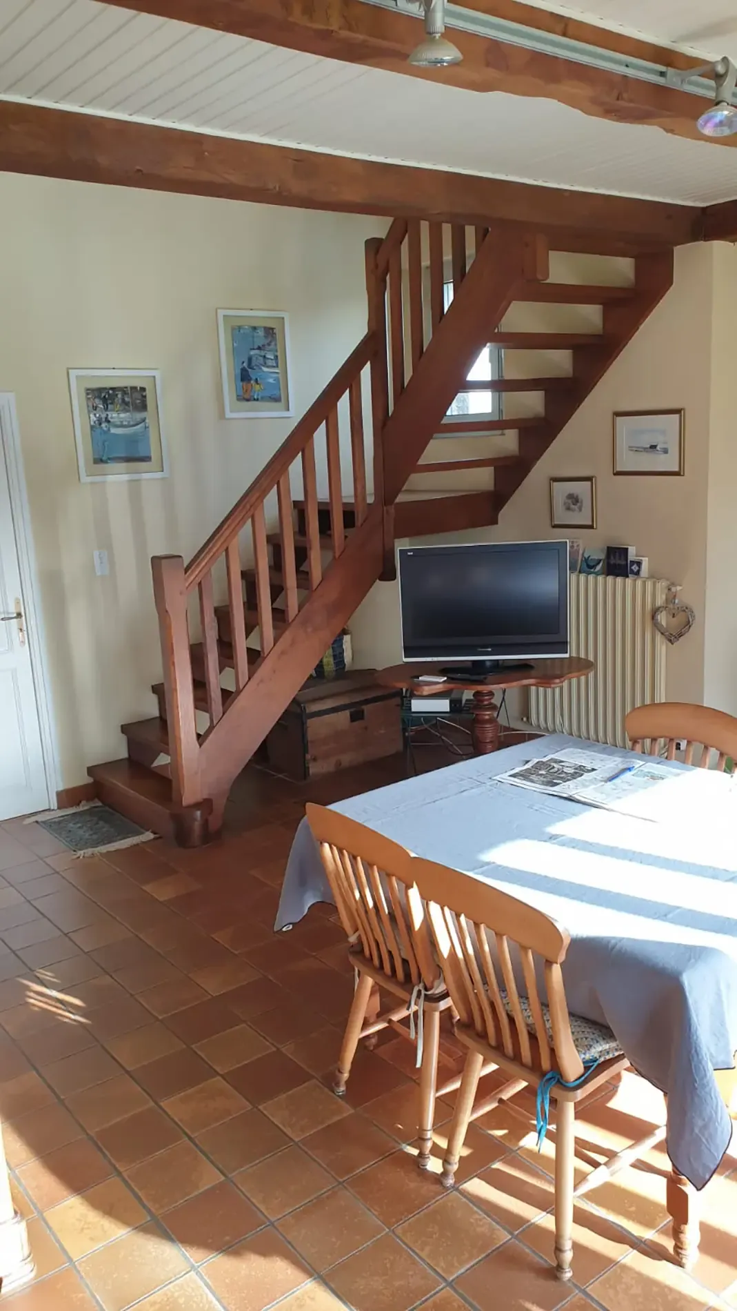 Escalier avant travaux