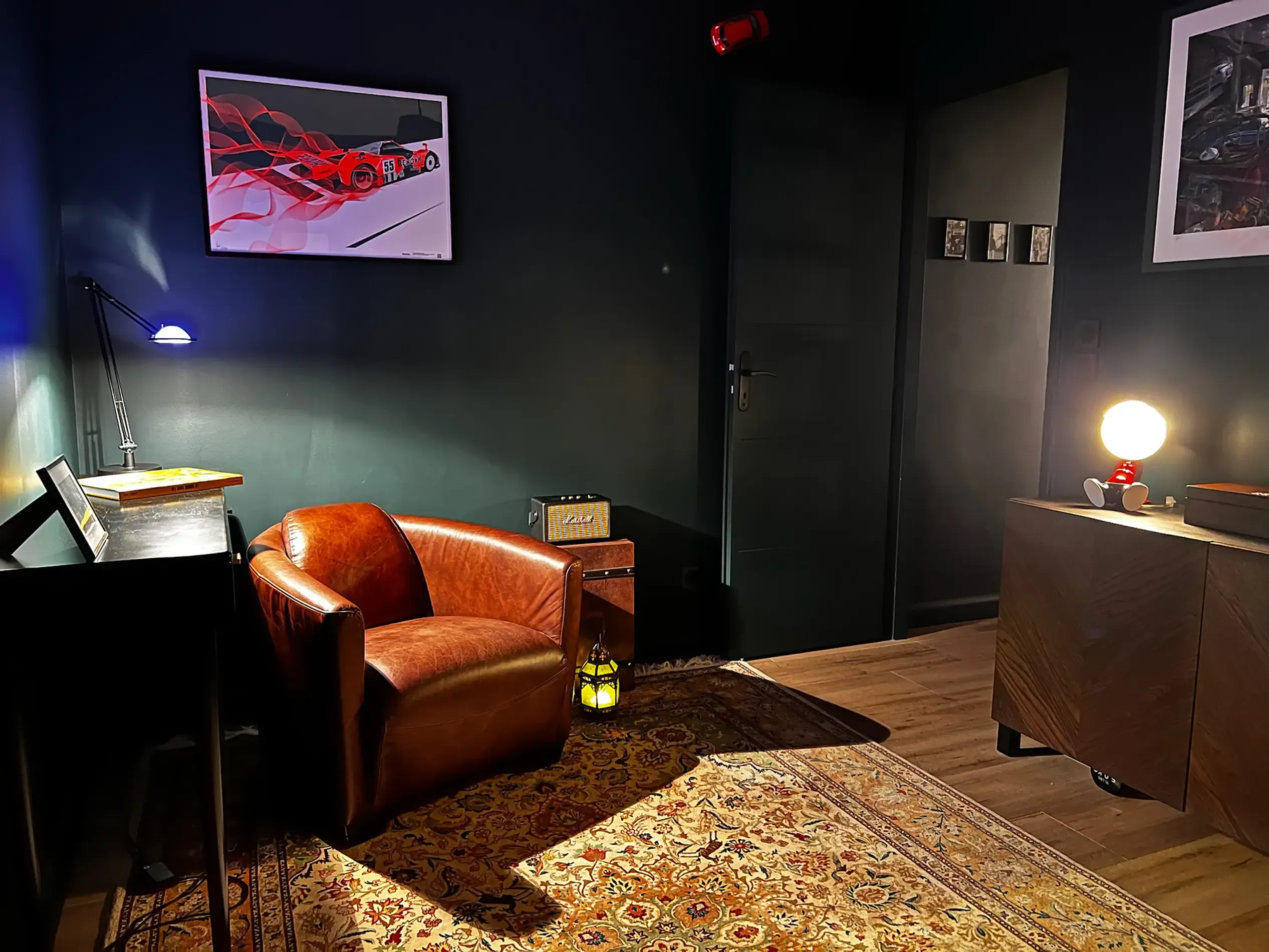 Boudoir entrée après travaux