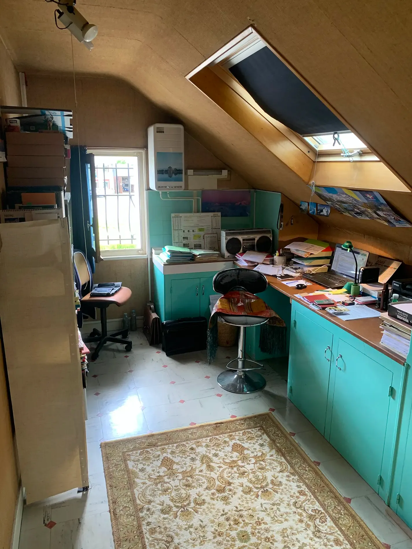 Chambre terre avant travaux