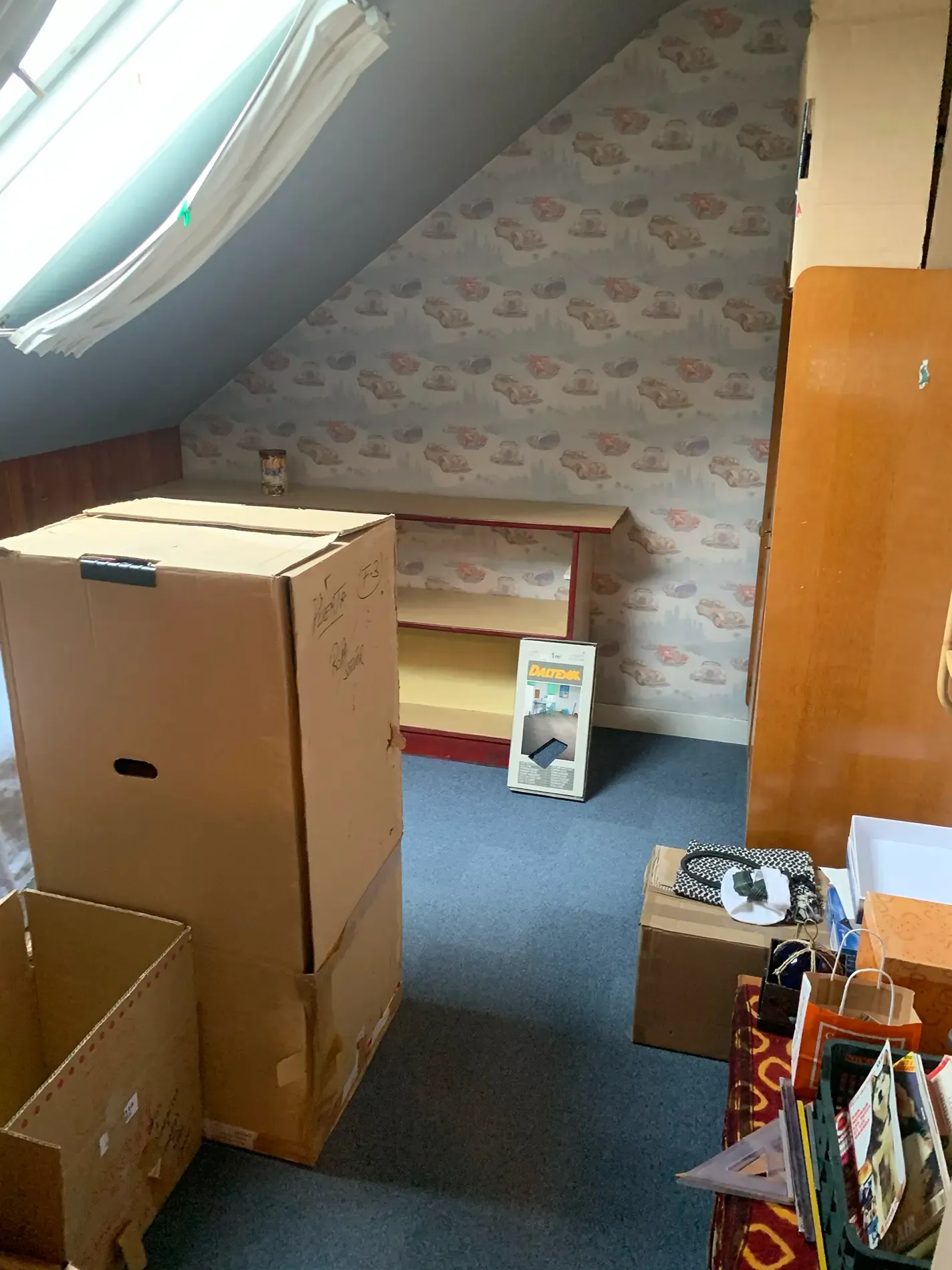 Chambre verte avant travaux