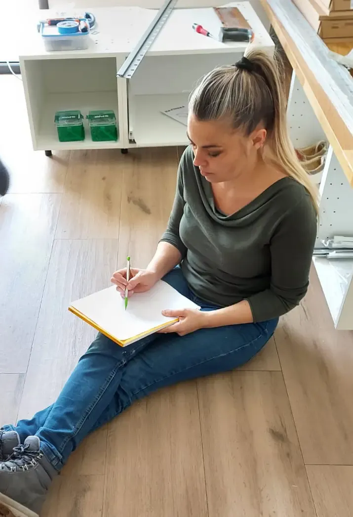 Sophie Fechner en consultation sur site