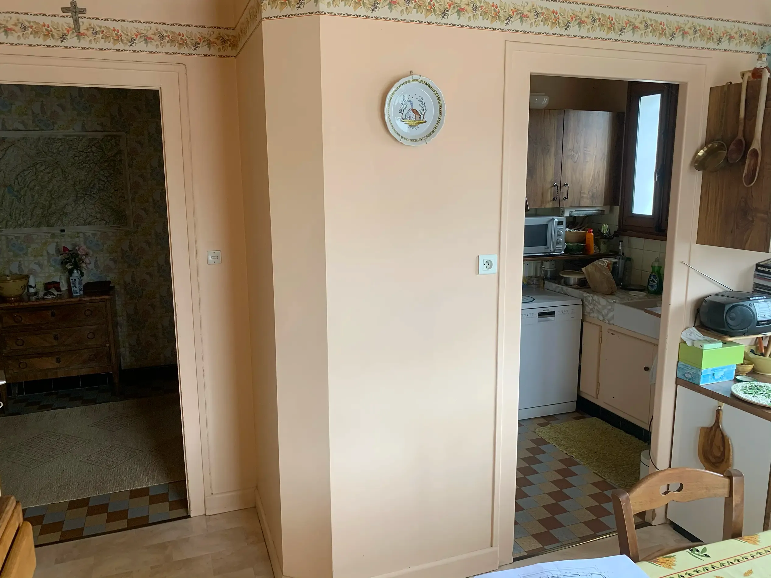 Petit salon avant travaux