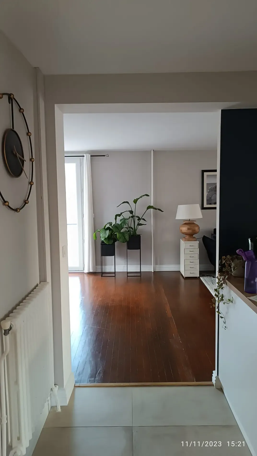 Salon après travaux