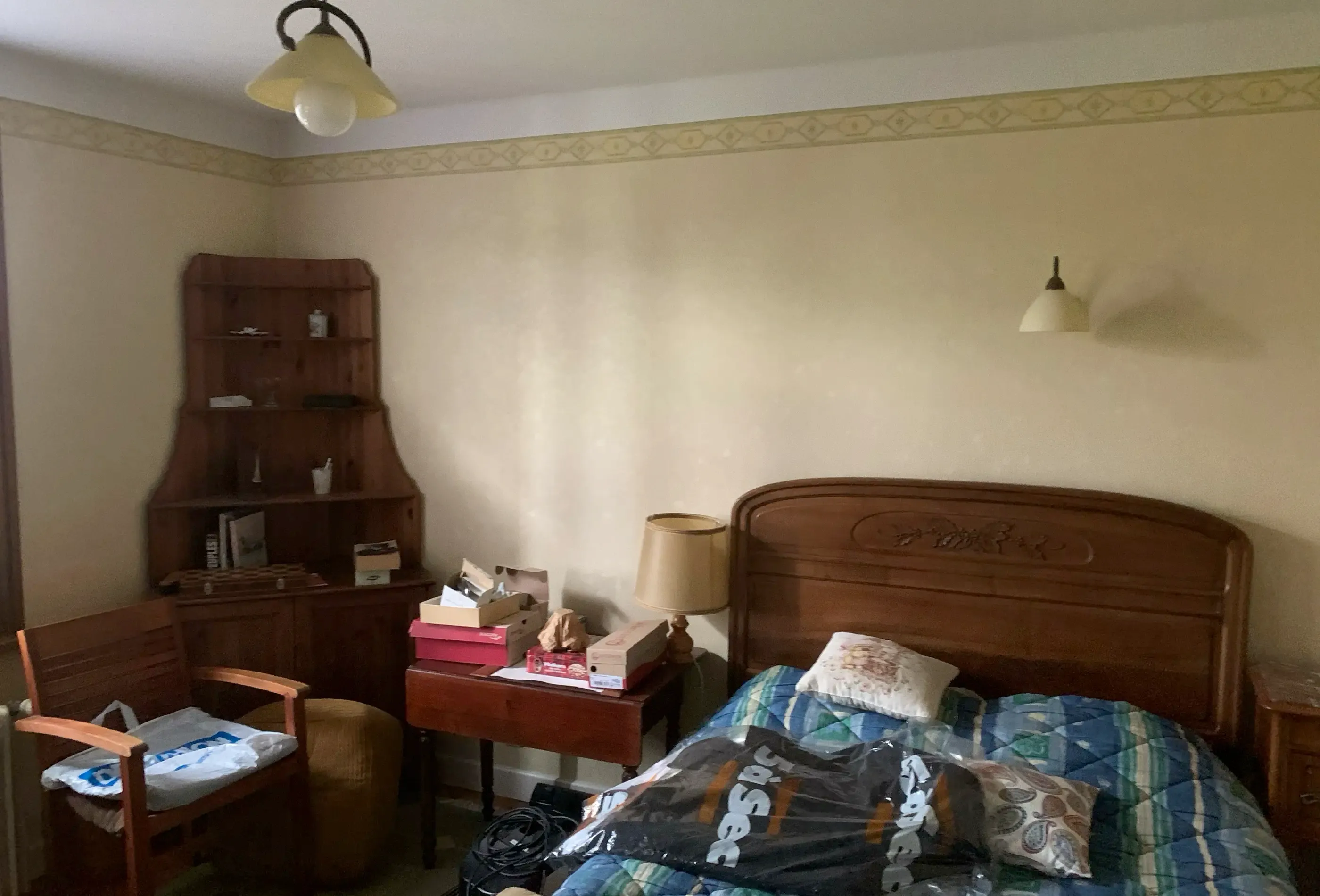 Salle à manger avant travaux