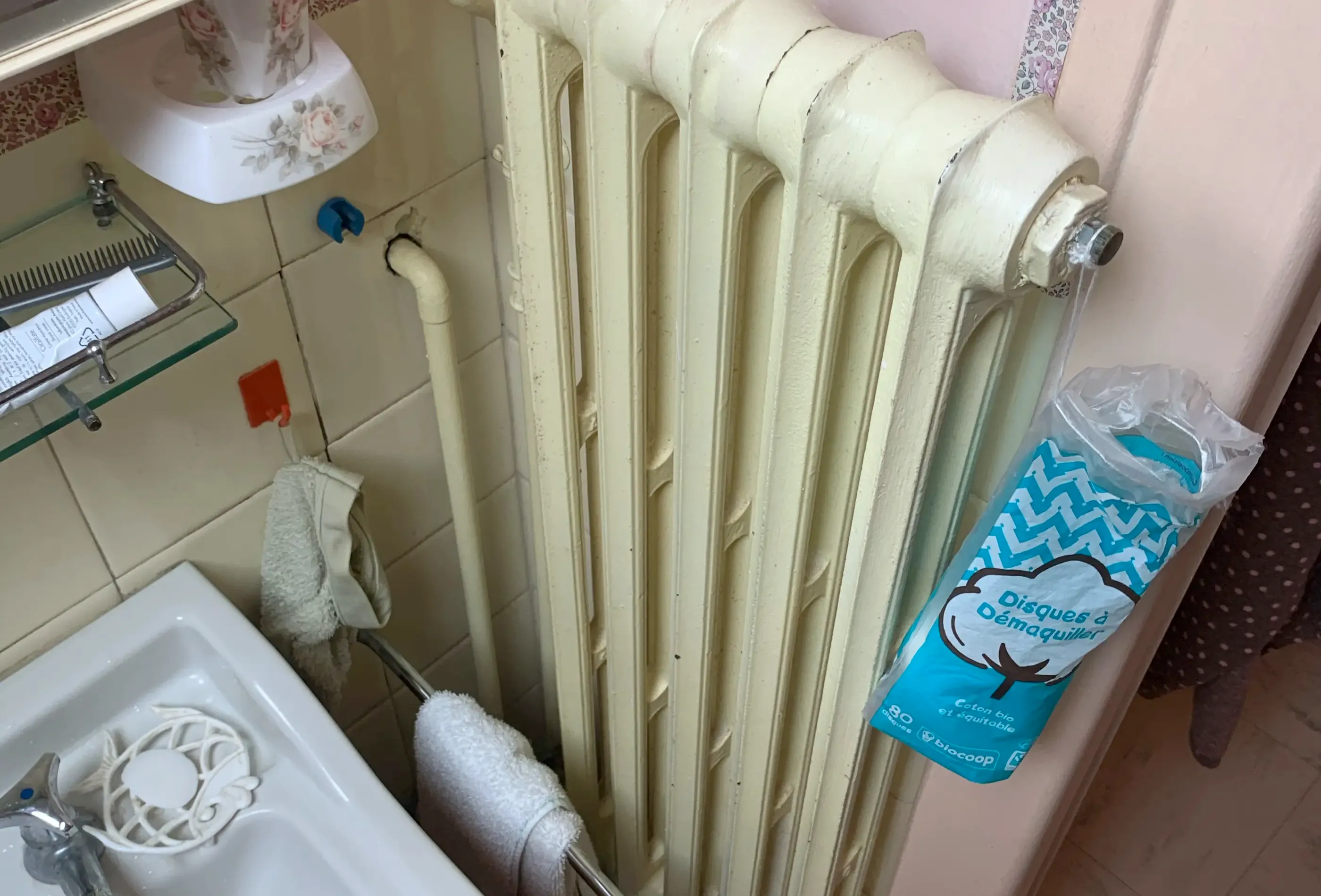 Salle d'eau avant travaux