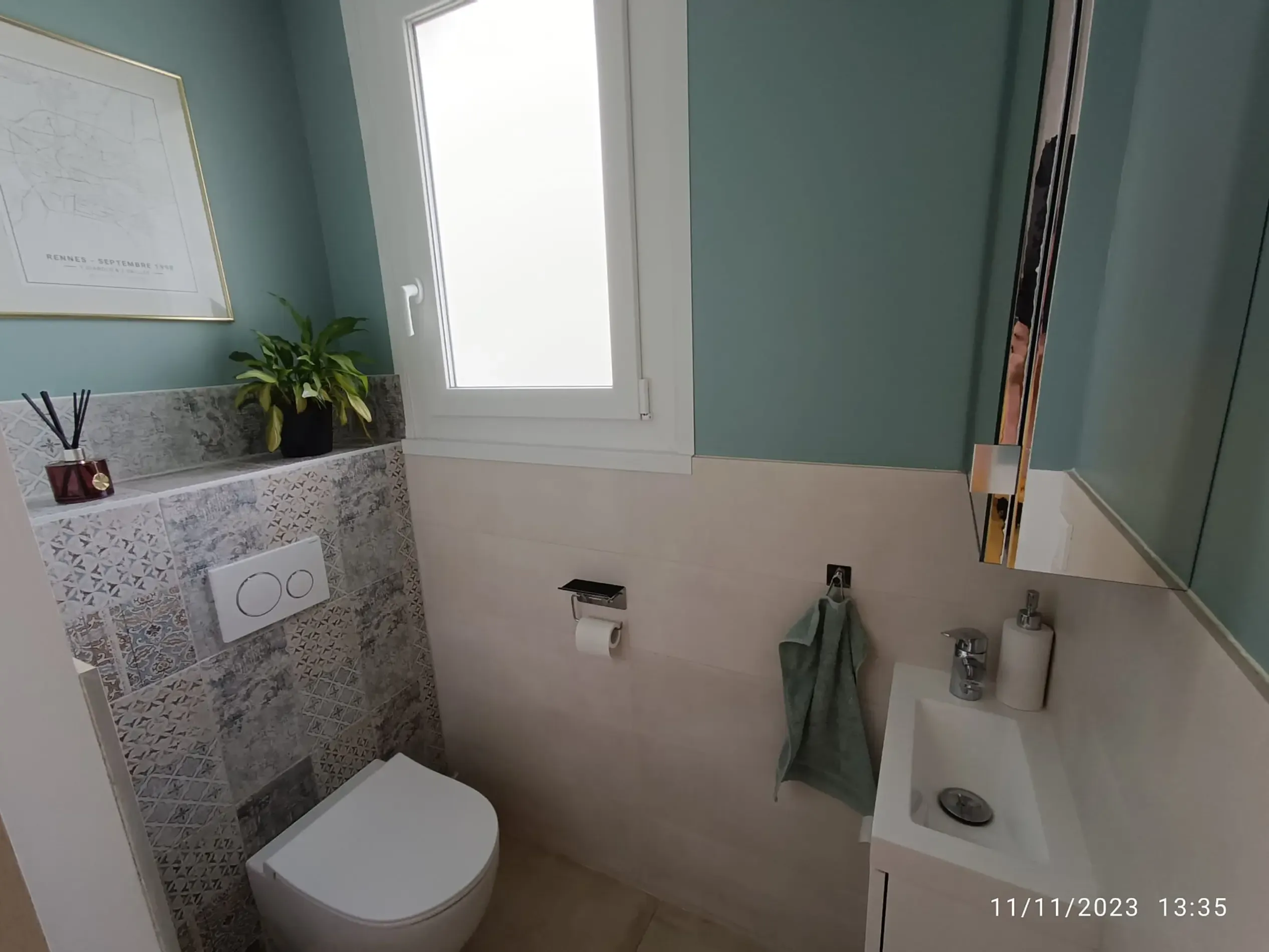 WC RDC après travaux